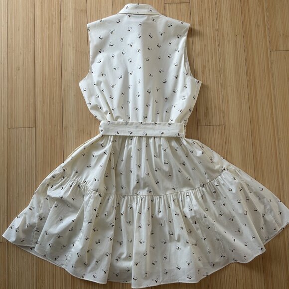 Kate Spade Honey Bee Tiered Shirt Dress Size S/4 - Picture 5 of 9